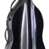 Hidersine Fibreglass Cello Case - Black