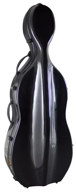Hidersine Fibreglass Cello Case - Black