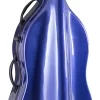 Hidersine Fibreglass Cello Case - Blue