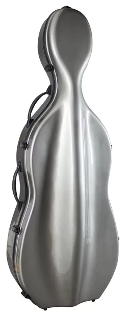 Hidersine Fibreglass Cello Case - Grey