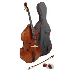 Hidersine Vivente Double Bass Outfit - 1/2 Size