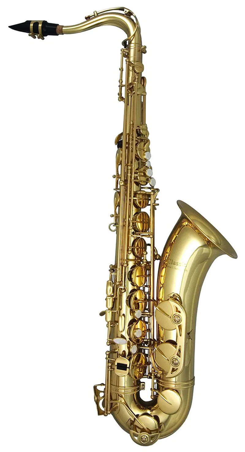 Trevor James Horn Classic II Tenor Saxophone Outfit - Gold Lacquer 1 Trevor James Horn Classic II Tenor Saxophone Outfit - Gold Lacquer
