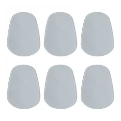 BG A12L Large Clear 0.9mm Mouthpiece Cushion - 6 Pack