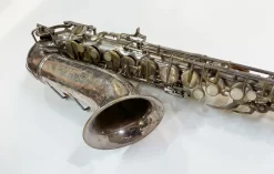 Vintage Boosey And Hawkes Imperial Alto Saxophone - Silverplated -Musical Instruments Sale IMPERIAL ALTO 4