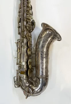 Vintage Boosey And Hawkes Imperial Alto Saxophone - Silverplated -Musical Instruments Sale IMPERIAL ALTO 6