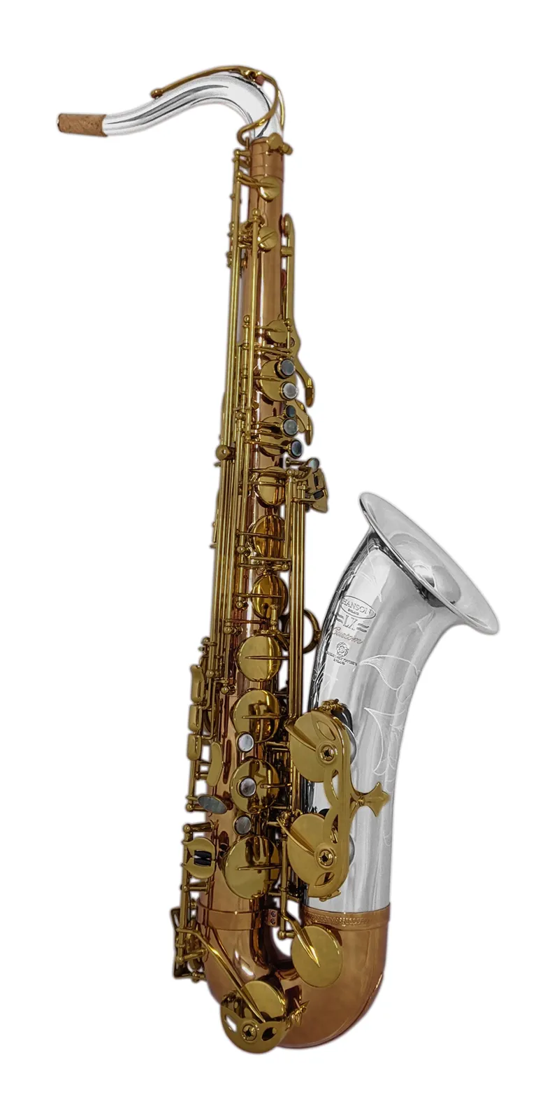 Hanson LX Custom Bronze Tenor Saxophone - Solid German Silver 1 Hanson LX Custom Bronze Tenor Saxophone - Solid German Silver
