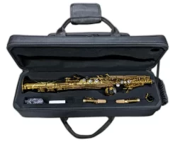 Hanson LX Soprano Saxophone In Deep Gold Lacquer
