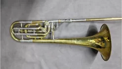 Secondhand Bach Stradivarius 50B Double Rotor Bass Trombone -Musical Instruments Sale UB50BT 3