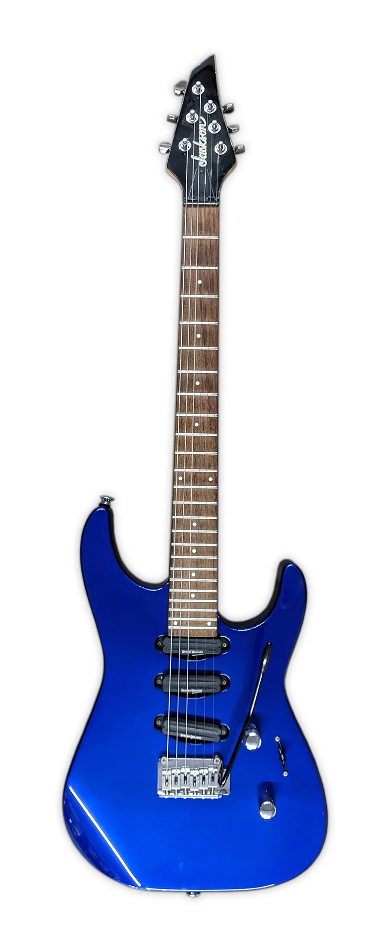 Secondhand Jackson Electric Guitar - Blue 1 Secondhand Jackson Electric Guitar - Blue