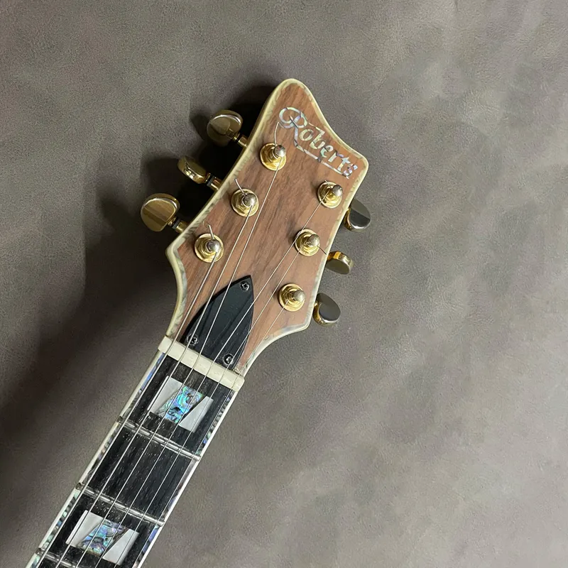 Secondhand Roberts Semi Acoustic Guitar 5 Secondhand Roberts Semi Acoustic Guitar - Image 5