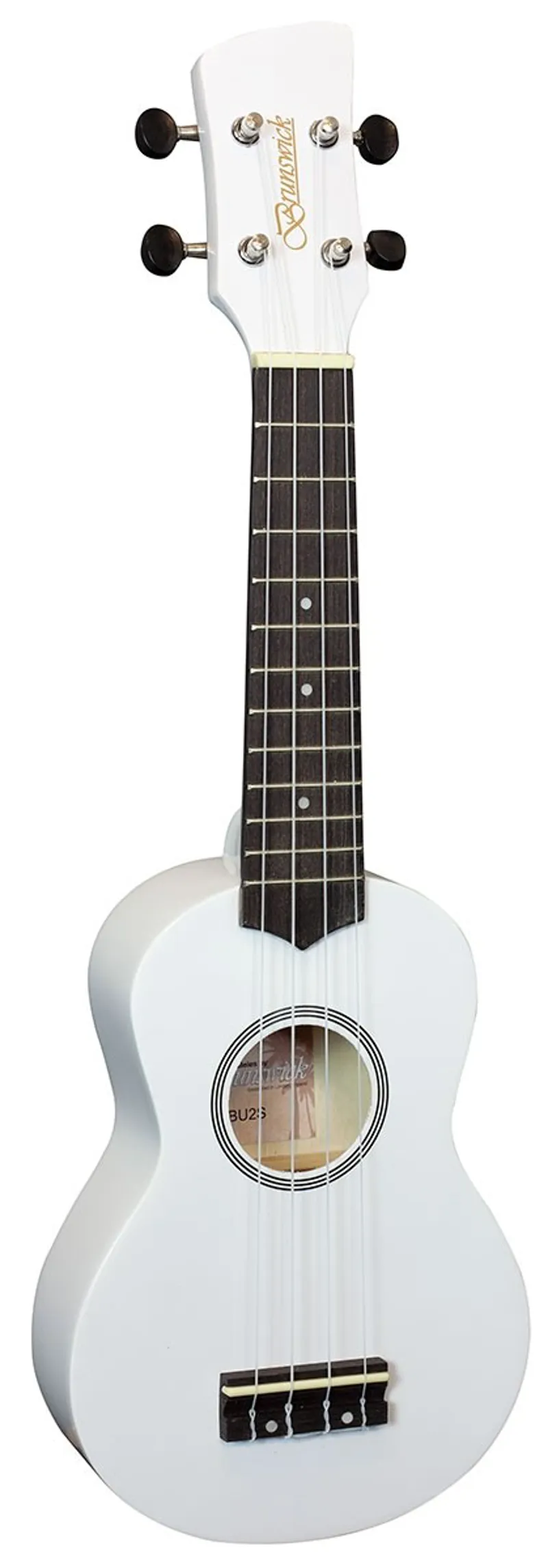 Brunswick BU2S Soprano Ukulele - White 1 Brunswick BU2S Soprano Ukulele - White