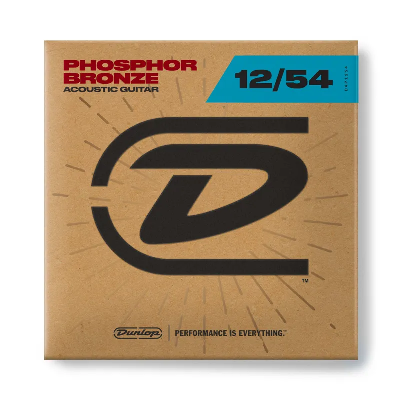 Dunlop Acoustic Guitar Strings Phosphor Bronze 12 Light 1 Dunlop Acoustic Guitar Strings Phosphor Bronze 12 Light