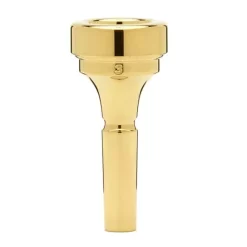 Denis Wick 4881 Classic Cornet Mouthpiece 3 - Gold Plated