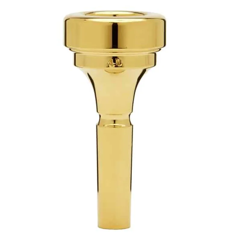 Denis Wick 4881 Classic Cornet Mouthpiece 4W - Gold Plated 1 Denis Wick 4881 Classic Cornet Mouthpiece 4W - Gold Plated