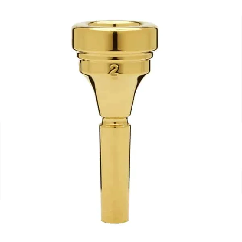 Denis Wick 4883 Classic Tenor Horn Mouthpiece 2 - Gold Plated 1 Denis Wick 4883 Classic Tenor Horn Mouthpiece 2 - Gold Plated