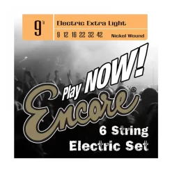 Encore EES9 Electric Guitar String Set - Extra Light