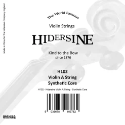 Hidersine H102 Synthetic Core Violin A String - 4/4 Size