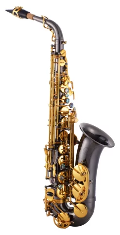John Packer JP045 Alto Saxophone - Black With Gold Keys