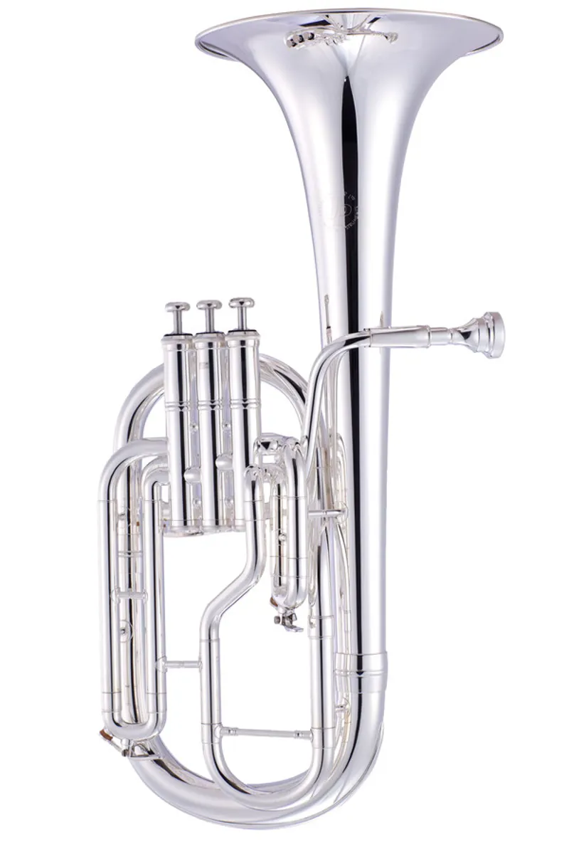 John Packer JP072 Eb Tenor Horn - Silverplate 1 John Packer JP072 Eb Tenor Horn - Silverplate