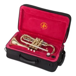 John Packer JP176 Eb Soprano Cornet - Silverplate -Musical Instruments Sale jp176 incase
