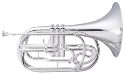 John Packer JP2052 Marching French Horn - Silverplate