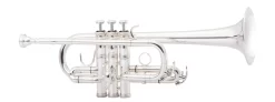 John Packer JP257SW D/Eb Trumpet - Silverplate