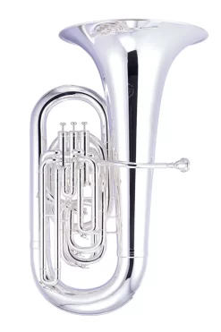 John Packer JP277 EEb Tuba - Silver Plate