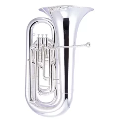 John Packer JP278 BBb Tuba - Silverplate