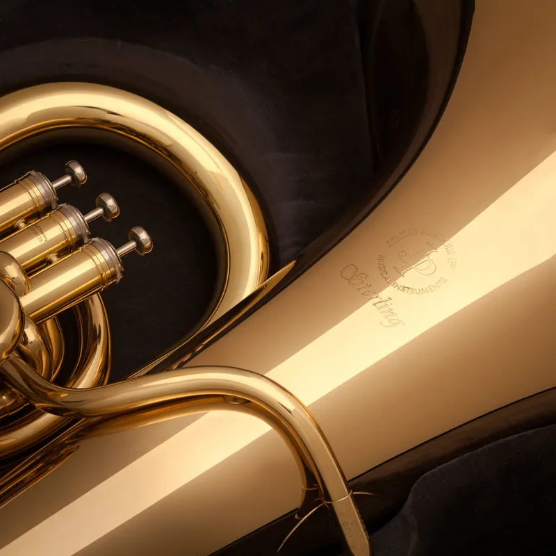 John Packer JP377 EEb Tuba - Lacquer 2 John Packer JP377 EEb Tuba - Lacquer - Image 2