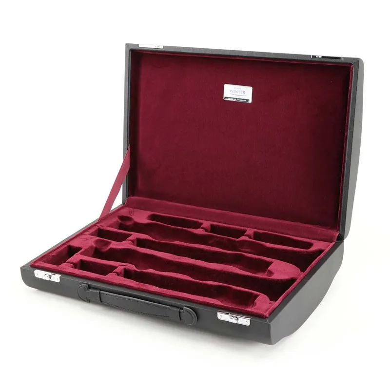 Jakob Winter JW 722 B A+Bb Double Clarinet Shaped Case - A+Bb Boehm 2 Jakob Winter JW 722 B A+Bb Double Clarinet Shaped Case - A+Bb Boehm - Image 2