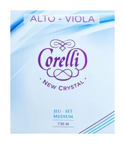 Corelli Crystal Viola Medium String Set - Full Size