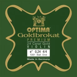 Optima Goldbrokat Medium Violin String Set