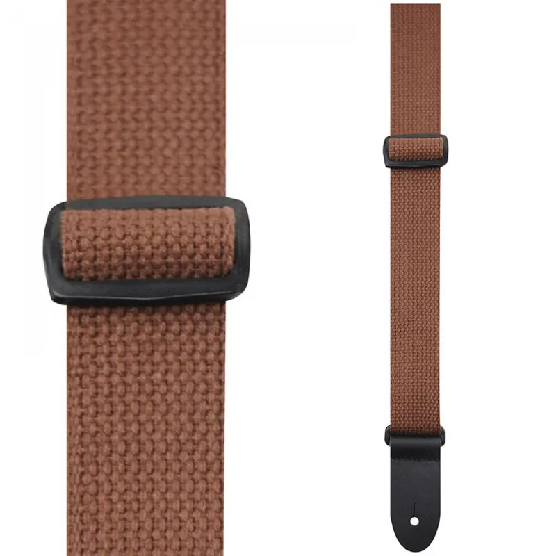 Perri 6898 Cotton Ukulele Strap - Tan 1 Perri 6898 Cotton Ukulele Strap - Tan
