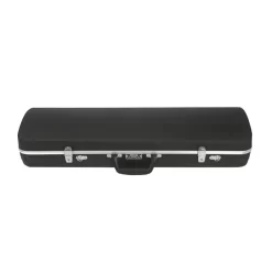 Hiscox Rectangular Viola Case - Black/Silver