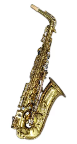 Hanson LX Alto Saxophone Yellow Brass With Deep Gold Lacquer