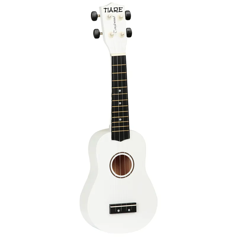 Tanglewood Tiare Series Soprano Ukulele With Gig Bag - White 1 Tanglewood Tiare Series Soprano Ukulele With Gig Bag - White