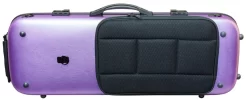 Hidersine Polycarbonate Oblong Viola Case - Brushed Purple -Musical Instruments Sale vapc1pr 2