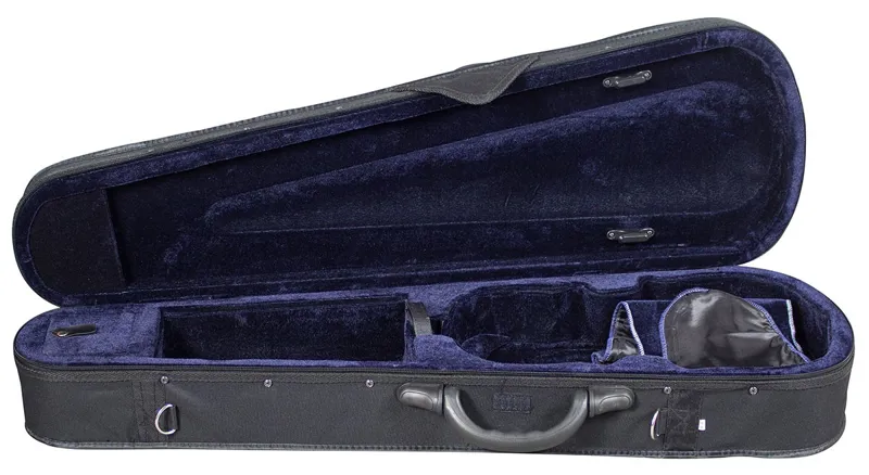 Hidersine Suspension 1/4 Size Shaped Violin Case 1 Hidersine Suspension 1/4 Size Shaped Violin Case