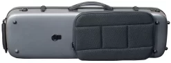 Hidersine Polycarbonate Oblong Violin Case - Carbon Fibre Effect -Musical Instruments Sale vnpc1bg 1