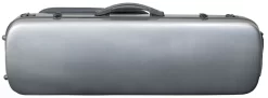 Hidersine Polycarbonate Oblong Violin Case - Carbon Fibre Effect