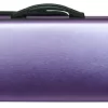 Hidersine Polycarbonate Oblong Violin Case - Brushed Purple